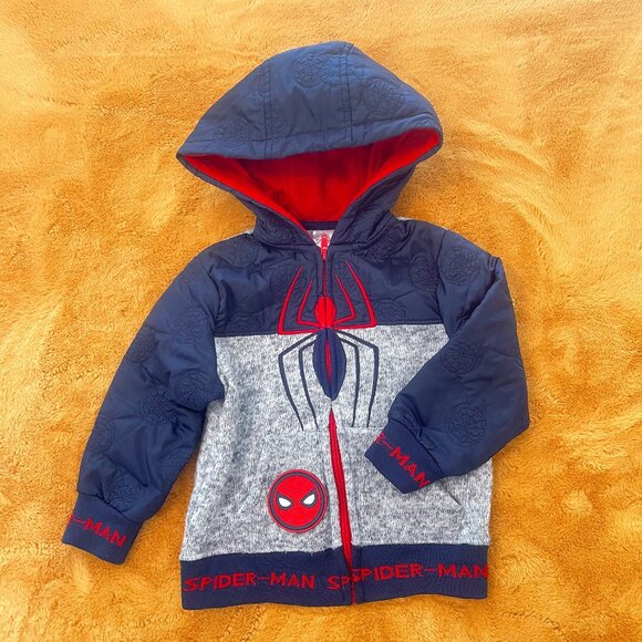 Marvel Spider-Man Boys  3T Jacket - Picture 1 of 6